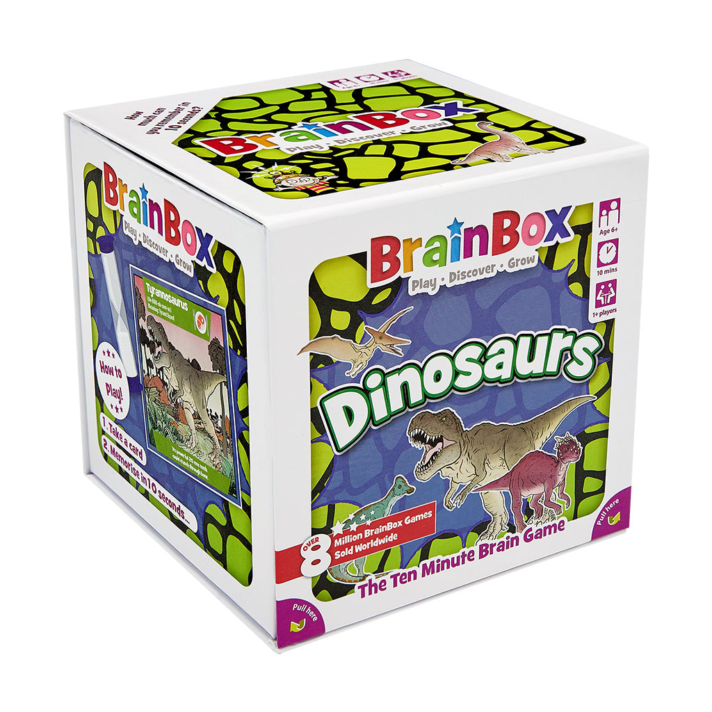 BrainBox Dinosaurs Card Game – Asmodee USA