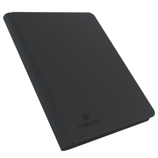 Zip-Up Ring-Binder Slim: Black