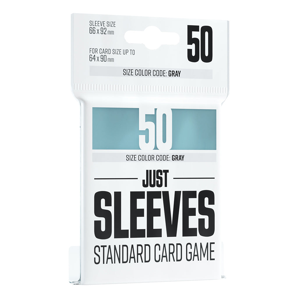 Just Sleeves - Standard Card Game Clear Asmodee USA Just Sleeves - Standard Card Game Clear Asmodee USA