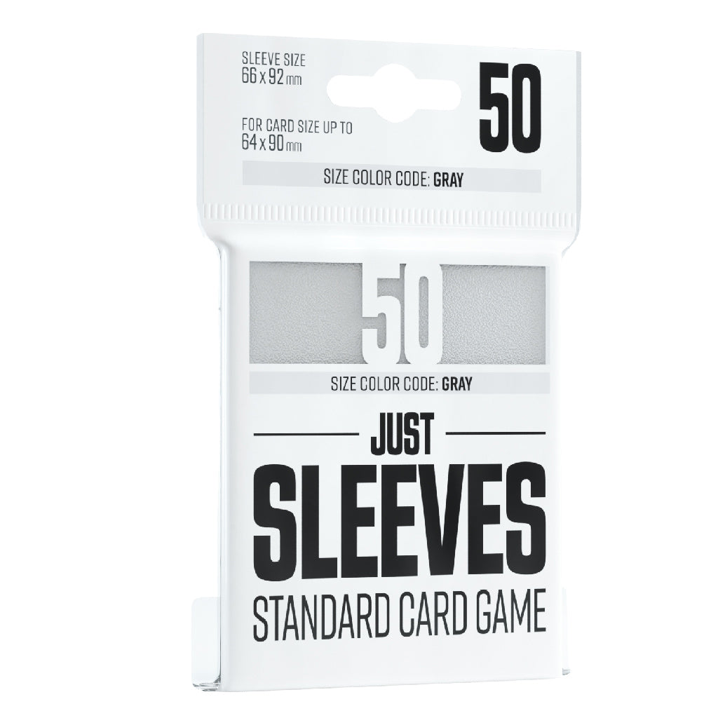 Just Sleeves - Standard Card Game White Asmodee USA Just Sleeves - Standard Card Game White Asmodee USA