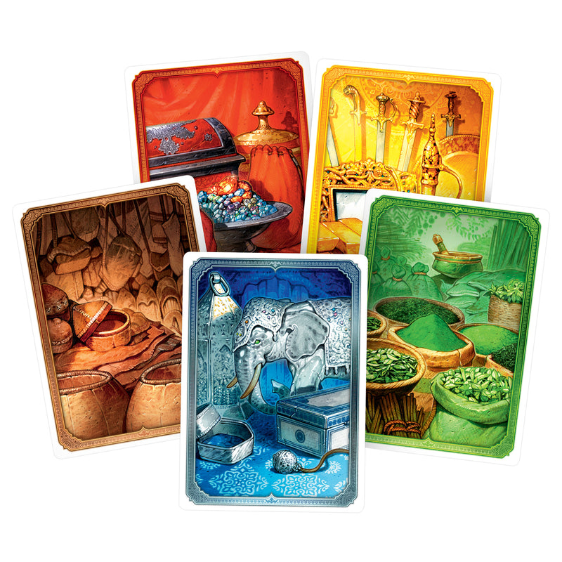 Load image into Gallery viewer, Jaipur Board Game - four sample game cards