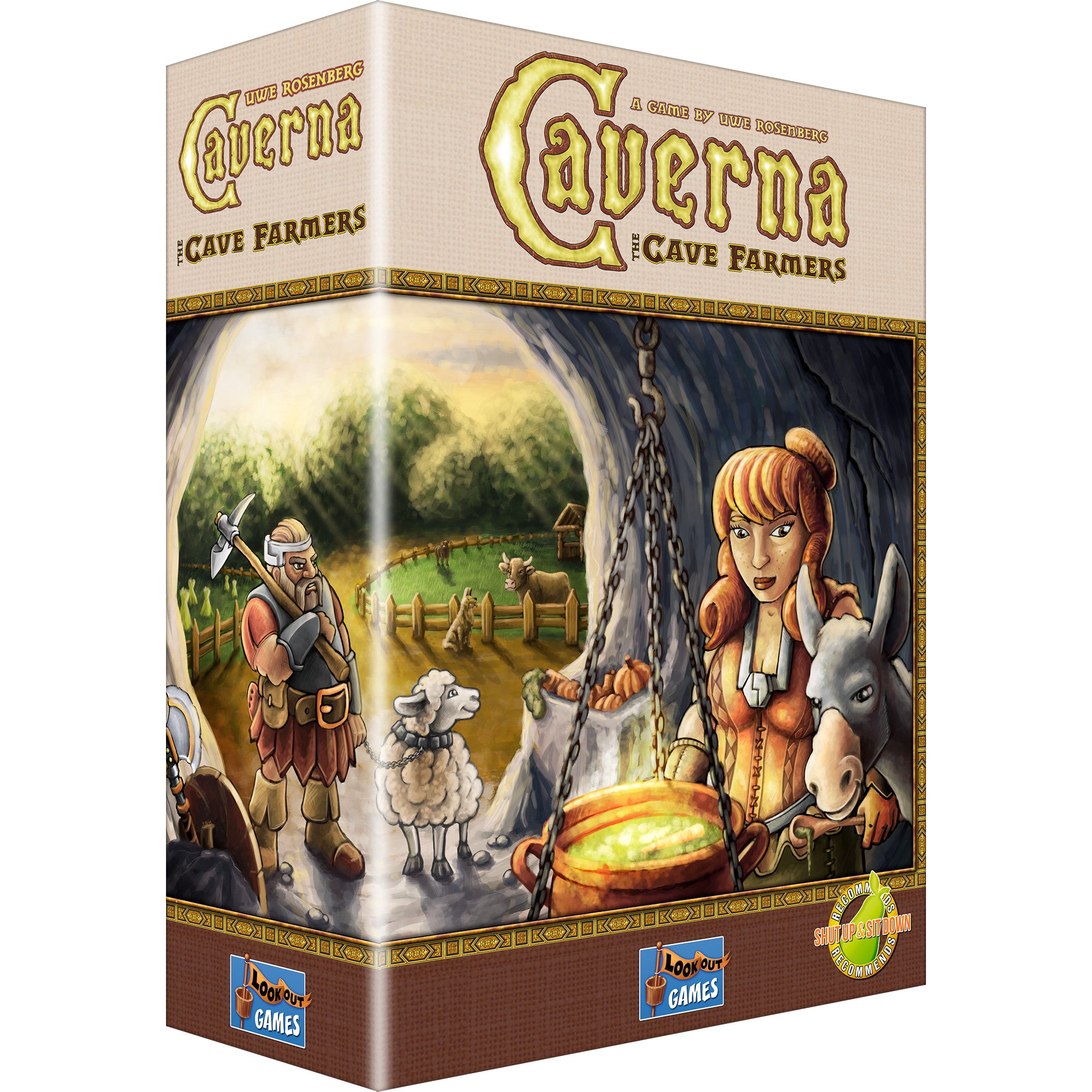 Caverna: The Cave Farmers Board Game - Farming Strategy Game – Asmodee  North America