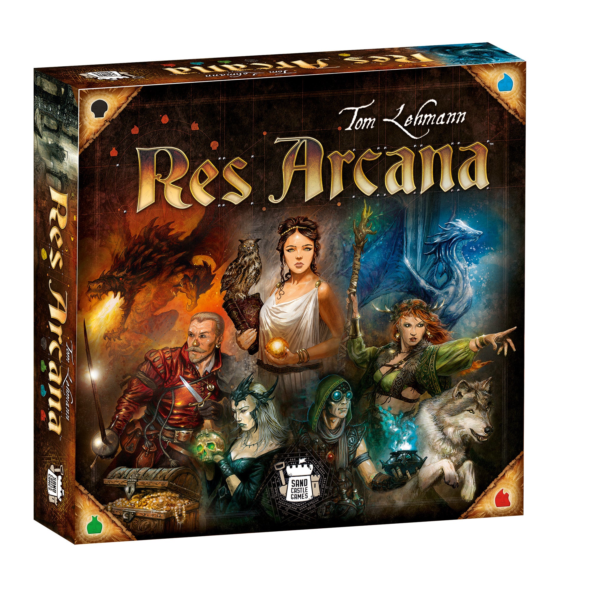 Res Arcana Board Game - Strategic Card Crafting Fantasy Game