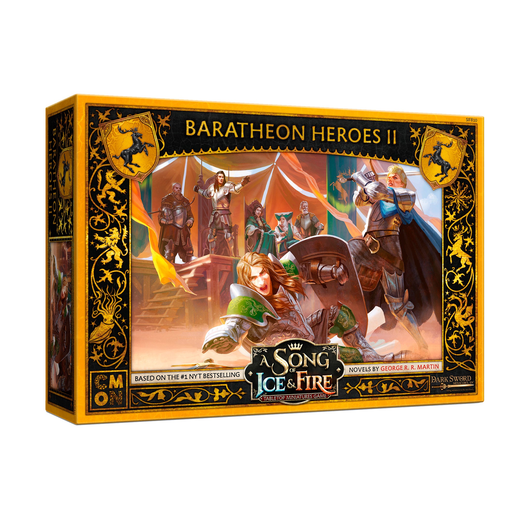 A Song Of Ice & Fire Tabletop Miniatures Game Baratheon Heroes Set Ii 