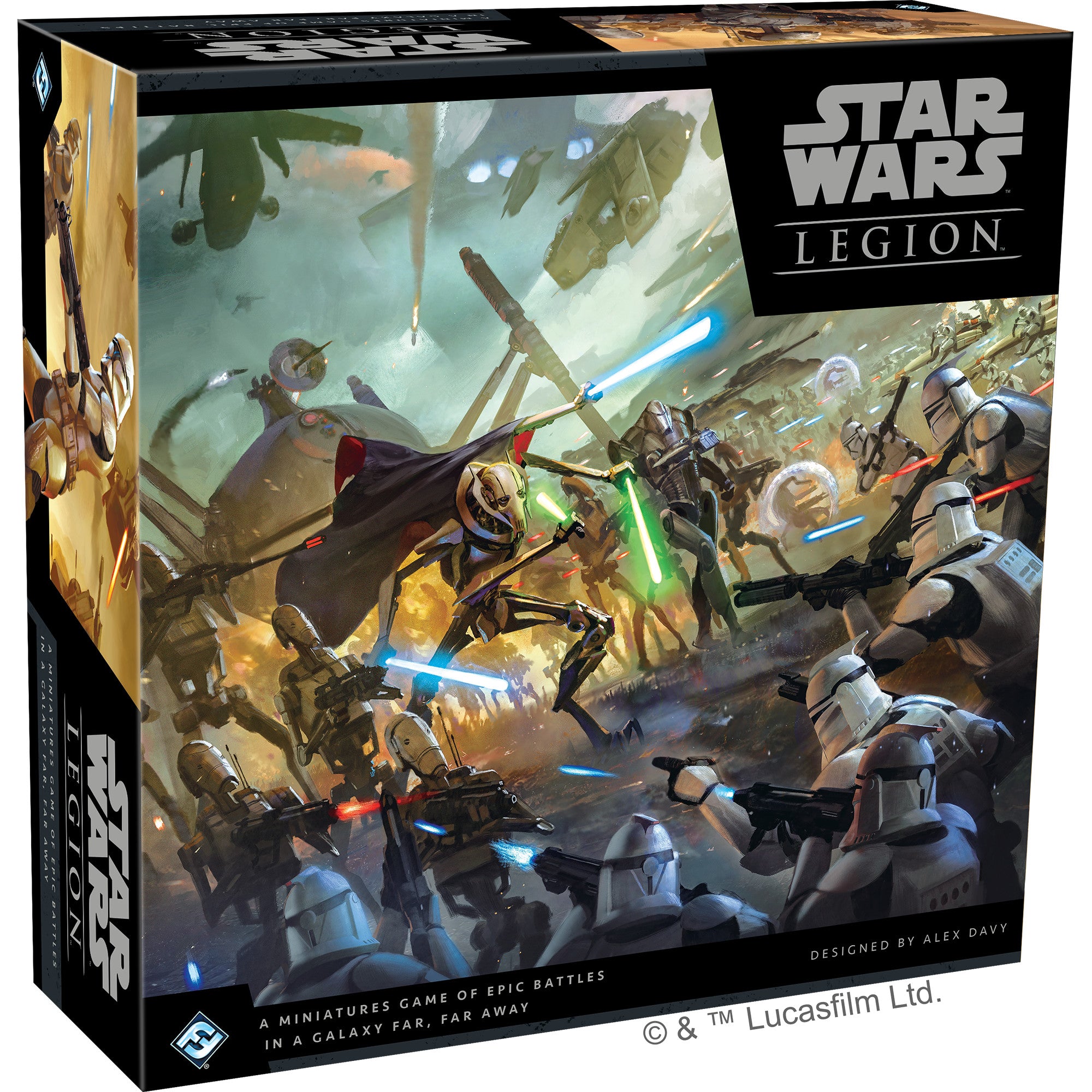 Star Wars Legion Clone Wars Core Set 2 Player Tabletop Miniatures Game –  Asmodee North America