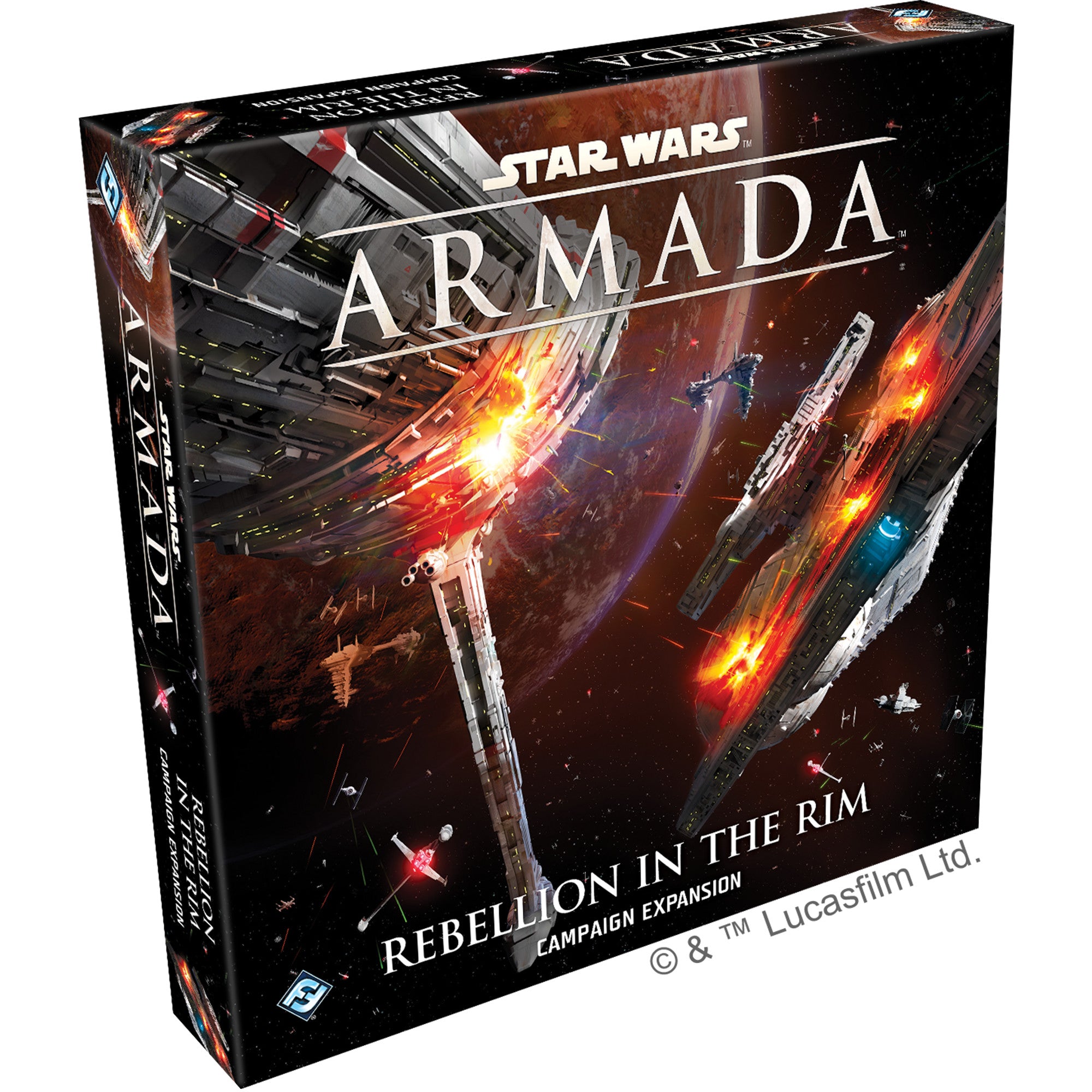 Star Wars Armada Rebellion in the Rim Expansion Tabletop