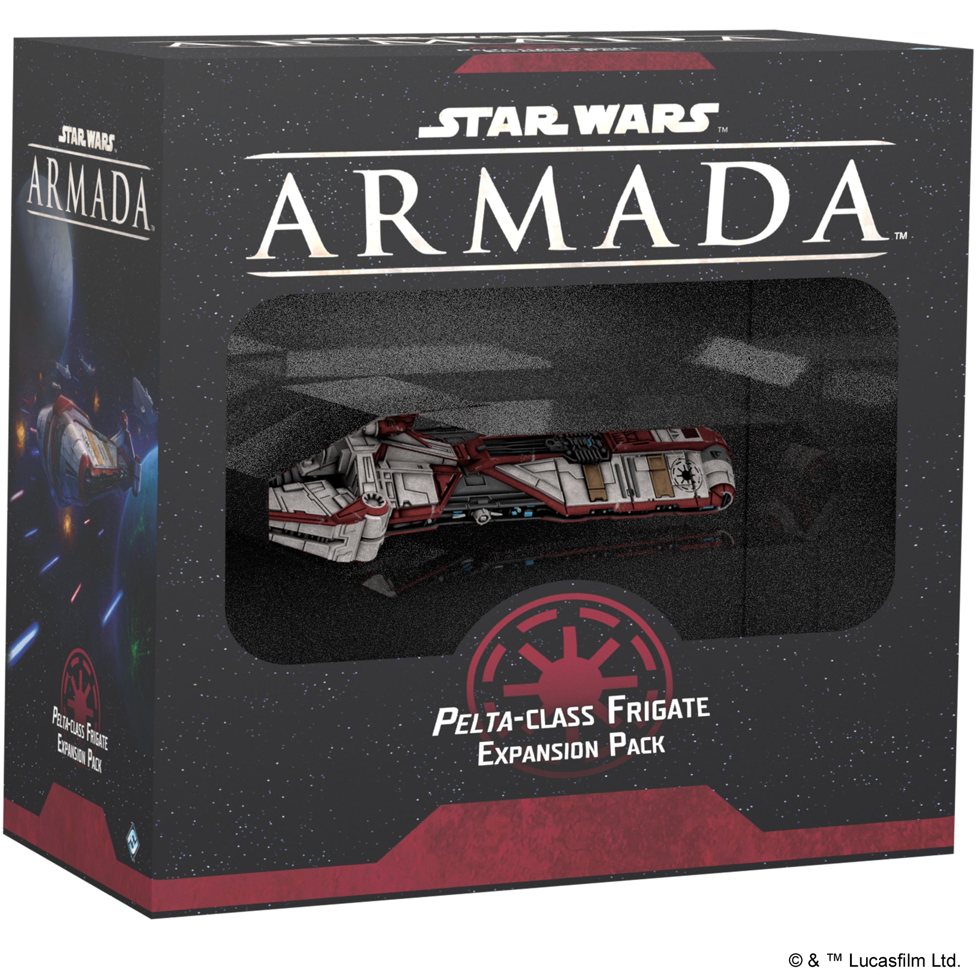 Star Wars Armada Pelta class Frigate Expansion Tabletop Miniatures