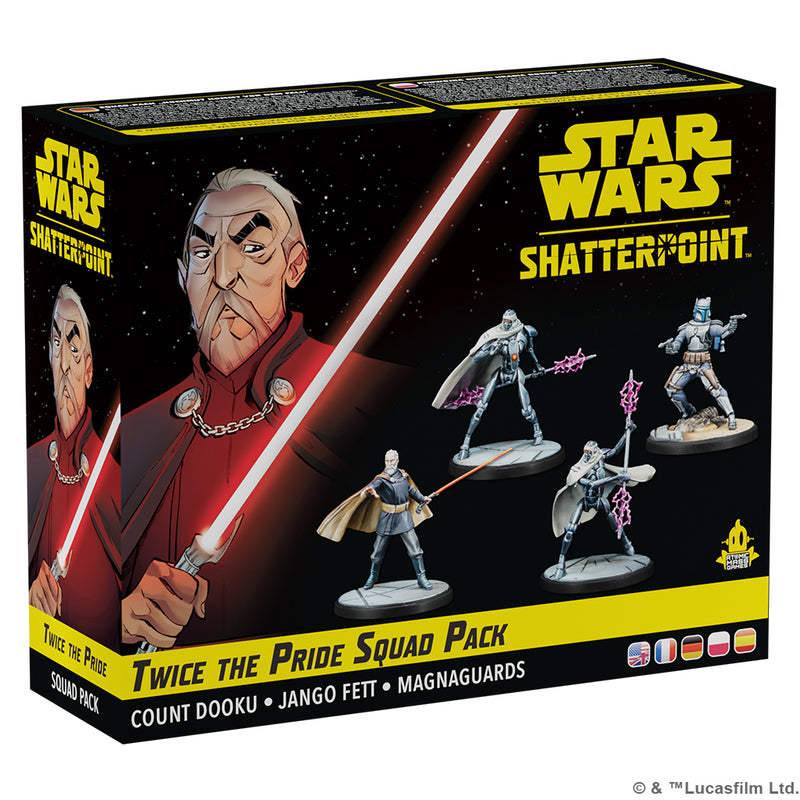 Load image into Gallery viewer, Star Wars: Shatterpoint - Twice the Pride: Count Dooku Squad Pack
