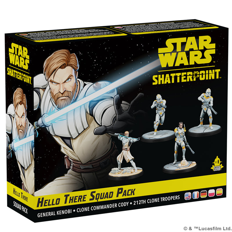 Load image into Gallery viewer, Star Wars: Shatterpoint - Hello There: General Obi-Wan Kenobi Squad Pack