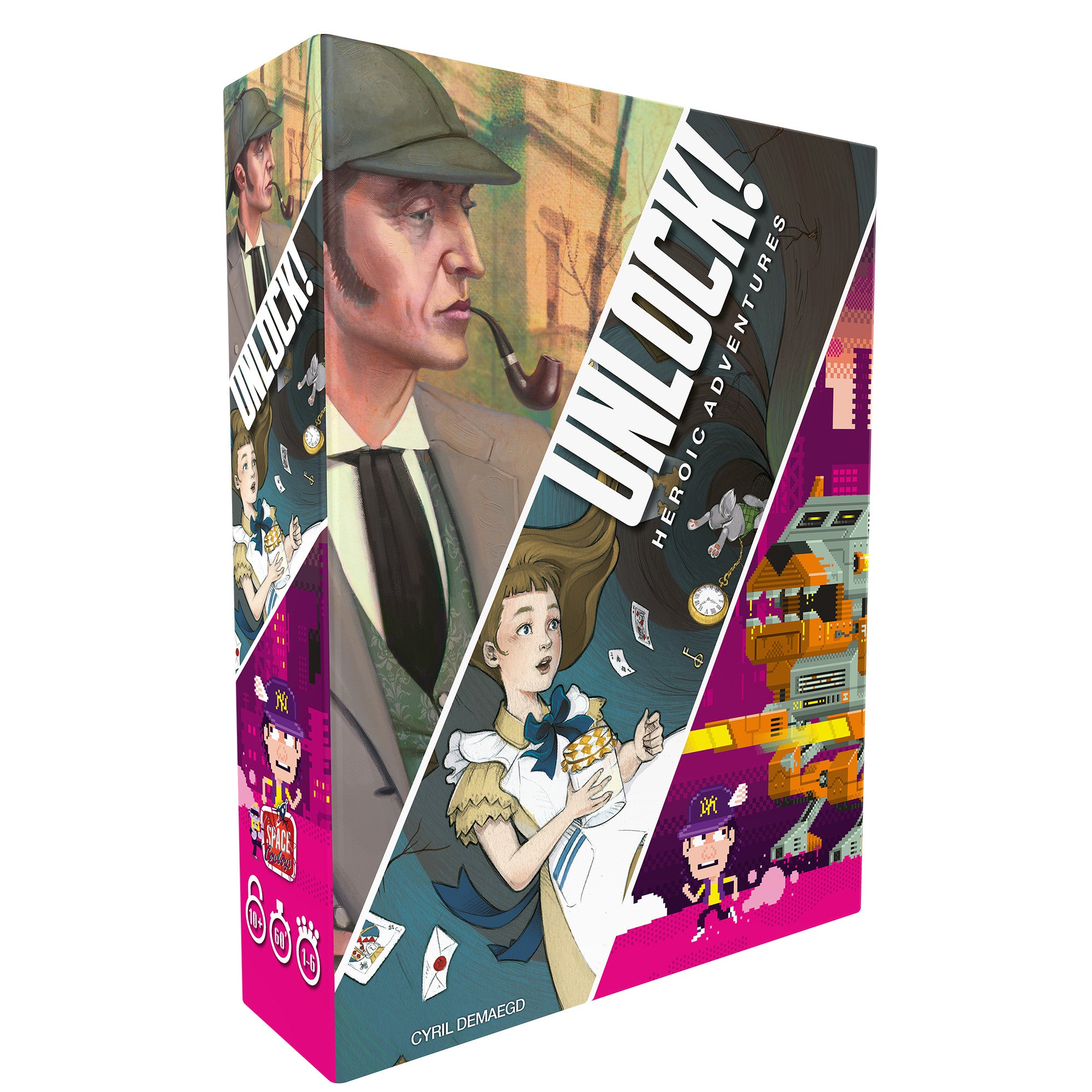 UNLOCK! Heroic Adventures - Immersive Card Game for Puzzle Solvers