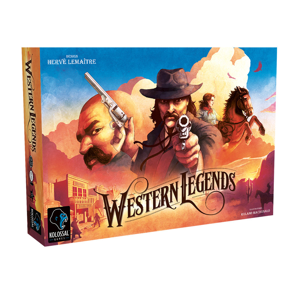 Western Legends Board Game – Asmodee USA