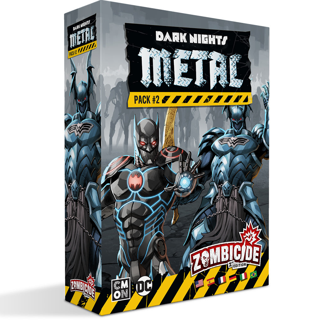 Zombicide Dark Nights Metal Pack #2 Set of Justice League