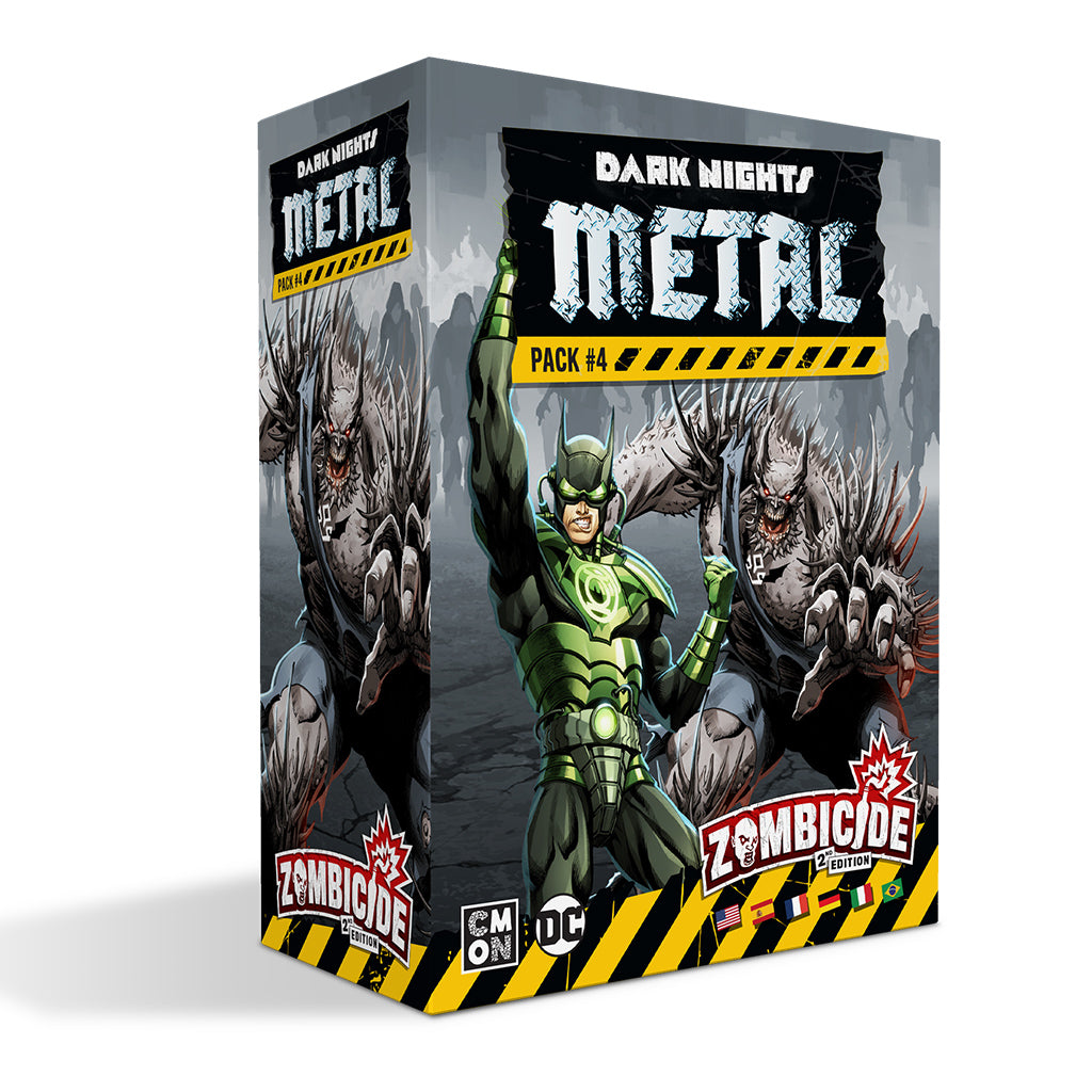 Zombicide Dark Nights Metal Pack #4 Set of Justice League