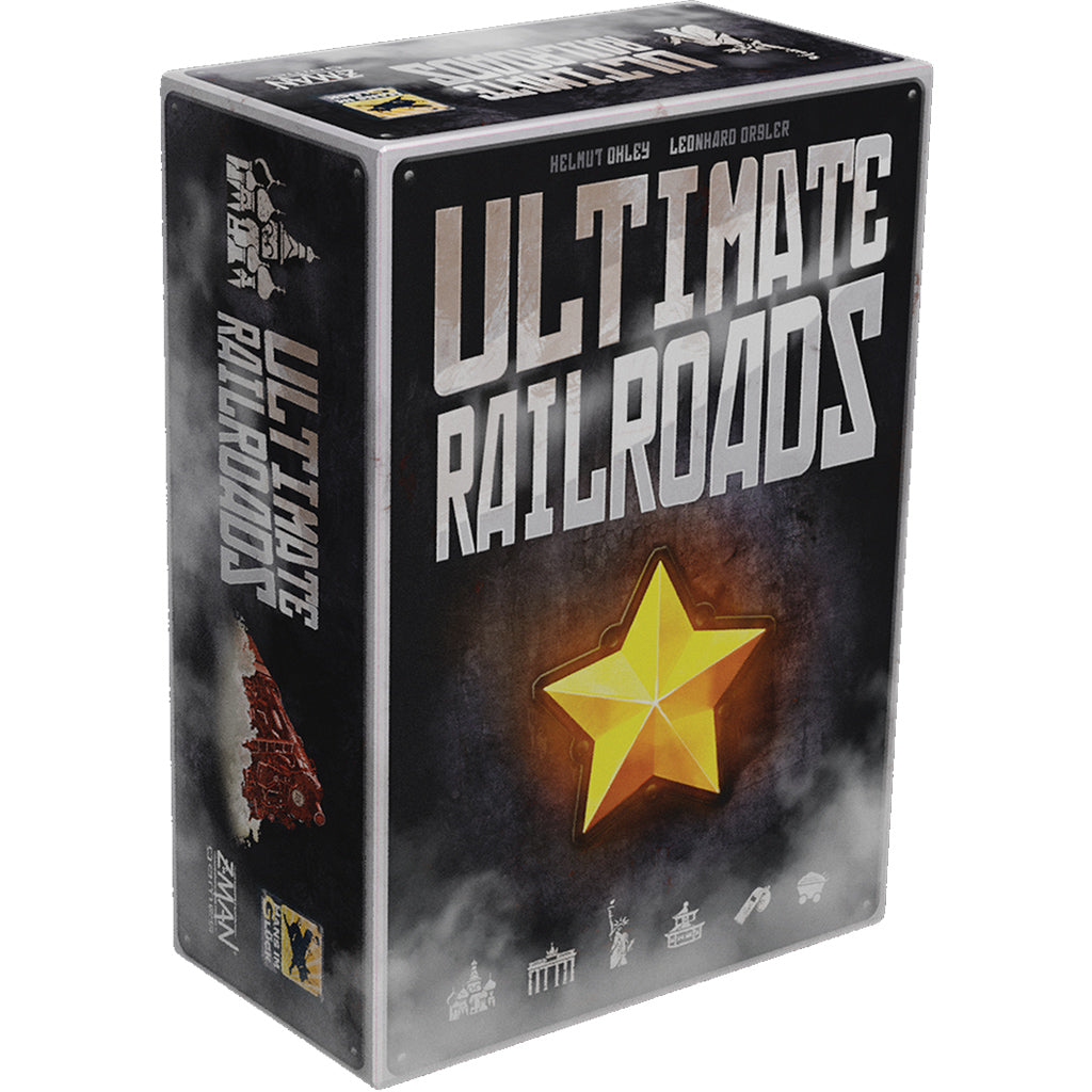 Ultimate Railroads Board Game for Kids and Adults Fun Strategy Game – Asmodee North America Ultimate Railroads Board Game for Kids and Adults Fun Strategy Game – Asmodee North America