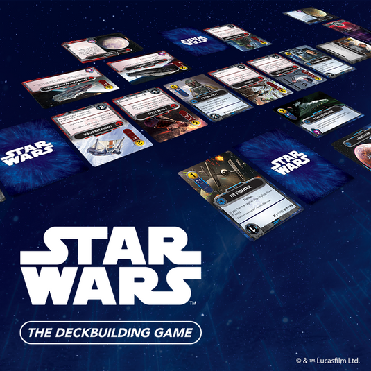 Star Wars Deckbuilding Game Banner - links to Star Wars The Deckbuilding Game collection page
