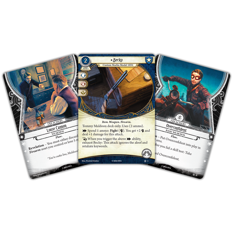 Arkham Horror: The Card Game - Tommy Muldoon Investigator Deck Asmodee USA Arkham Horror: The Card Game - Tommy Muldoon Investigator Deck Asmodee USA