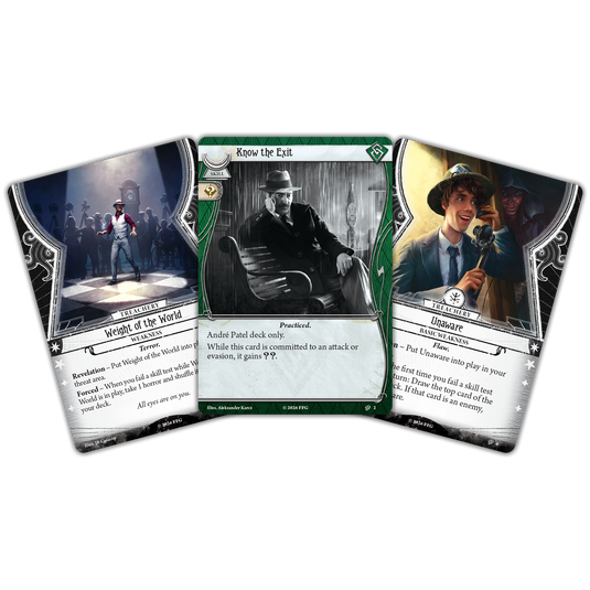 Arkham Horror: The Card Game - Andr Patel Investigator Deck Asmodee USA Arkham Horror: The Card Game - Andr Patel Investigator Deck Asmodee USA