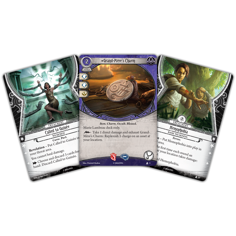 Arkham Horror: The Card Game - Marie Lambeau Investigator Deck Asmodee USA Arkham Horror: The Card Game - Marie Lambeau Investigator Deck Asmodee USA