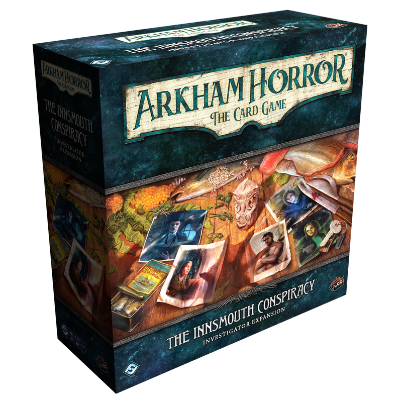 Load image into Gallery viewer, Arkham Horror: The Card Game - The Innsmouth Conspiracy Investigator Expansion
