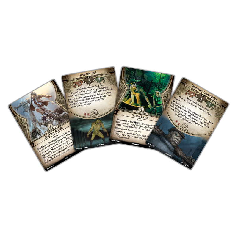 Load image into Gallery viewer, Arkham Horror: The Card Game - The Innsmouth Conspiracy Campaign Expansion
