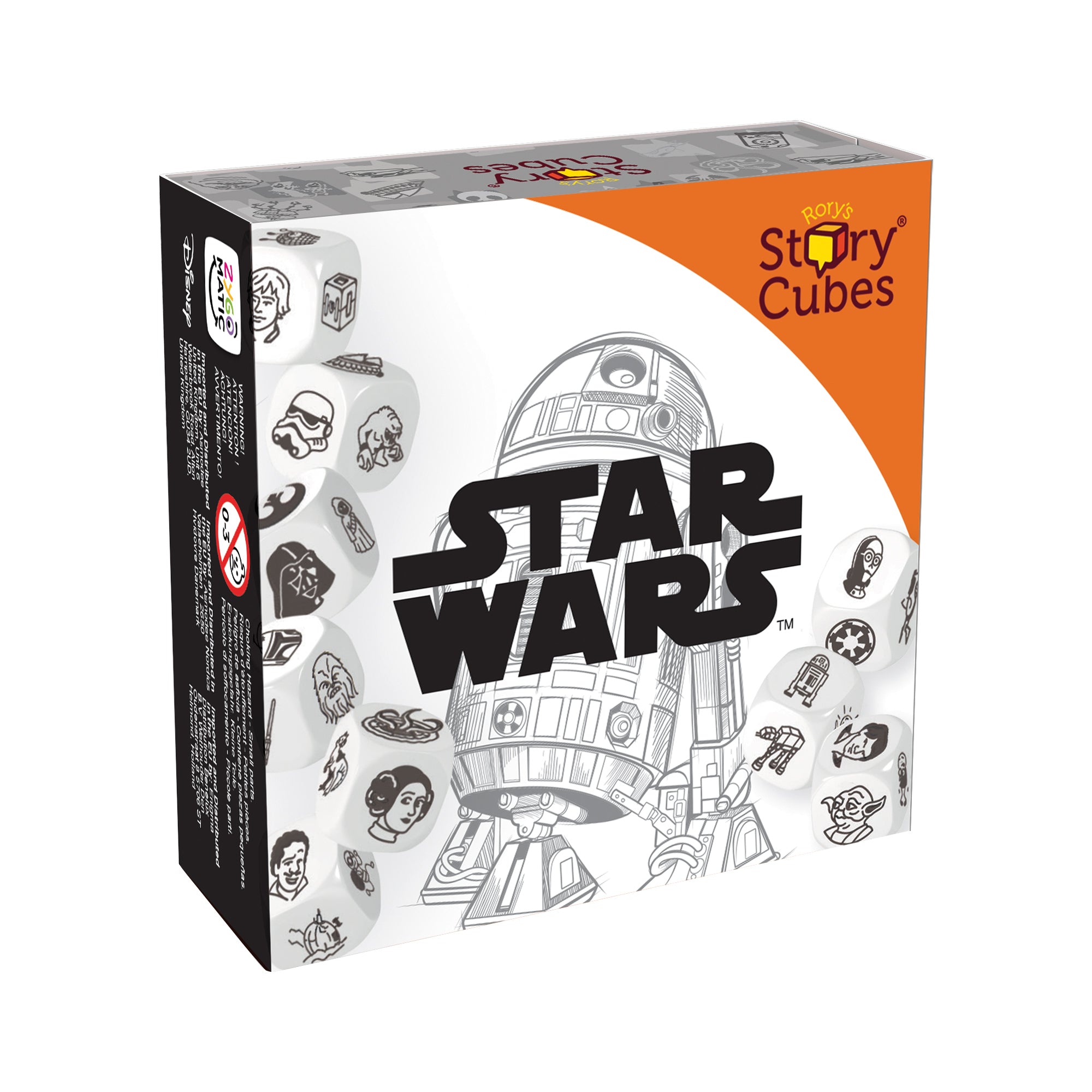 Asmodee Rory's Story Cubes Heroes - Gioco Di Dadi Per Inventare Storie, 9 Cubi, Età 6+, Italiano