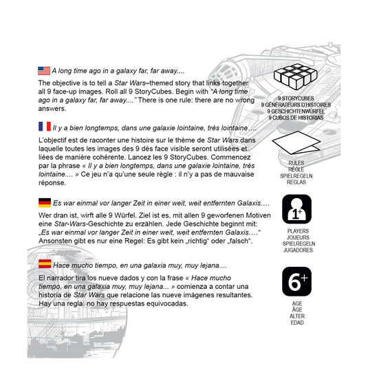 De un vistazo: Rory's Story Cubes De un vistazo: Rory's Story Cubes