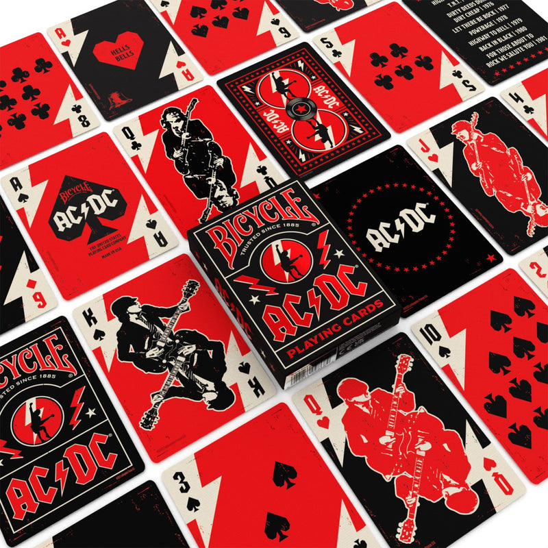 Load image into Gallery viewer, Bicycle AC/DC Playing Cards

