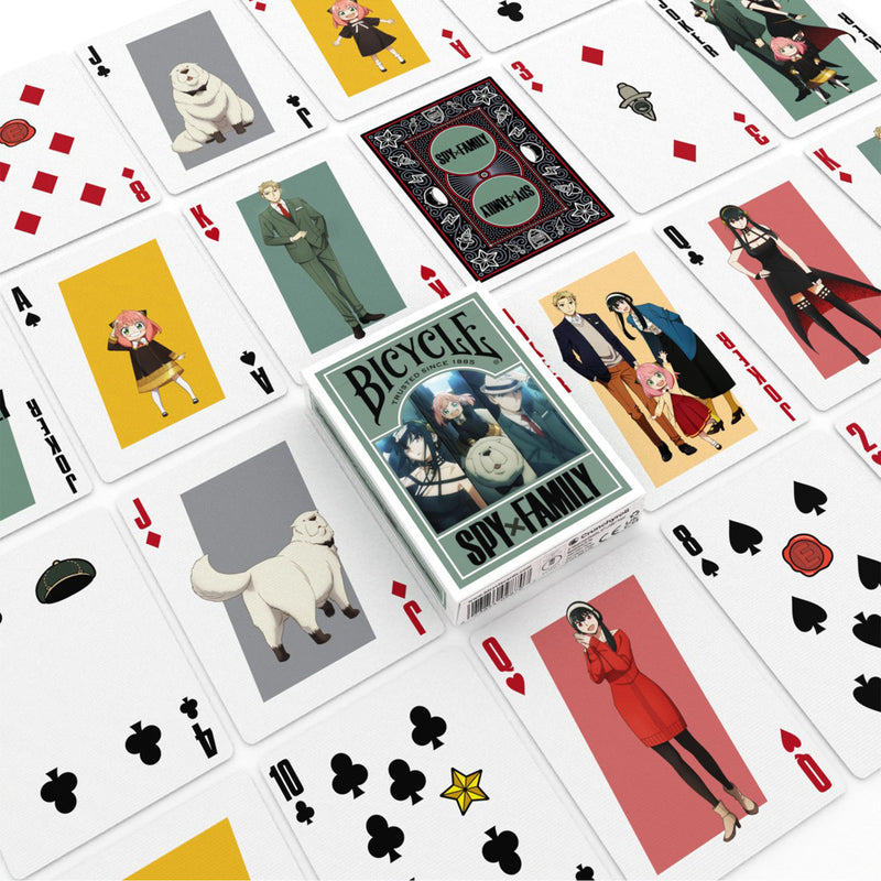 Load image into Gallery viewer, Bicycle Spy Family Playing Cards
