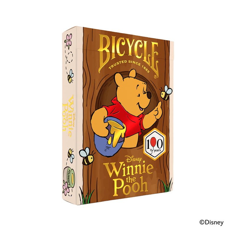 Load image into Gallery viewer, Bicycle Disney Winnie the Pooh Playing Cards - front of packaging with art of Winnie the Pooh.
