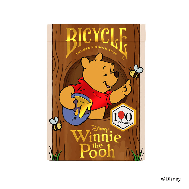 Load image into Gallery viewer, Bicycle Disney Winnie the Pooh Playing Cards - front of packaging with art of Winnie the Pooh.
