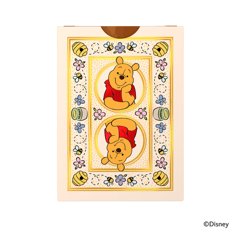 Load image into Gallery viewer, Bicycle Disney Winnie the Pooh Playing Cards - back of packaging featuring art of Winnie the Pooh.
