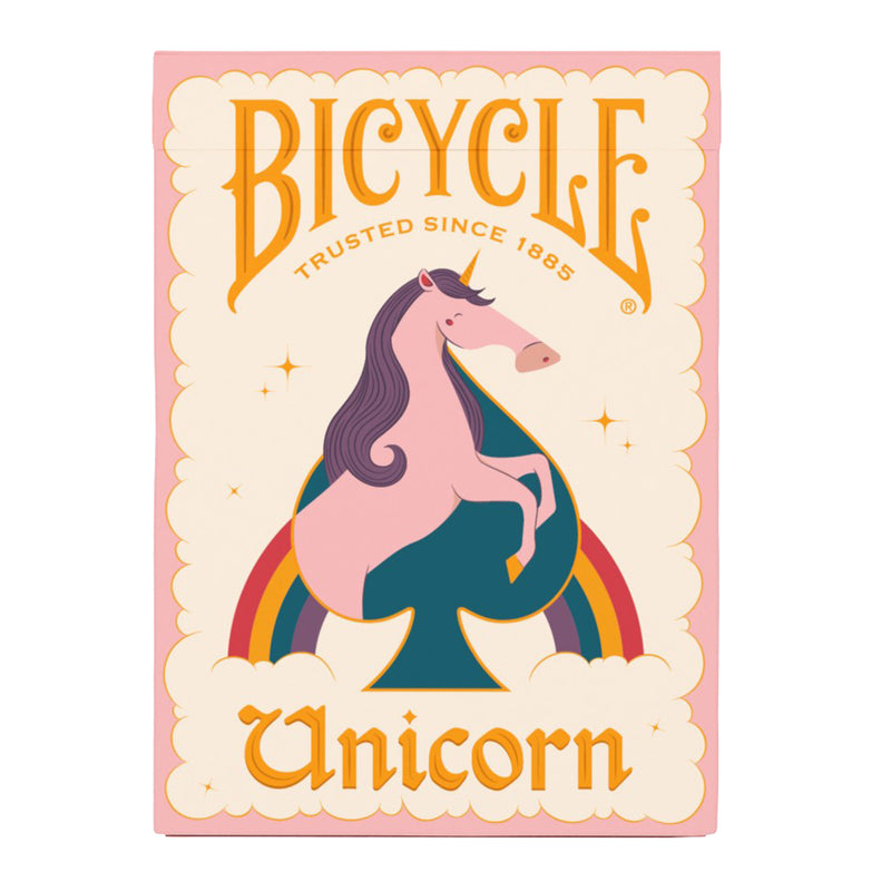 Load image into Gallery viewer, Bicycle Unicorn Pink Playing Cards

