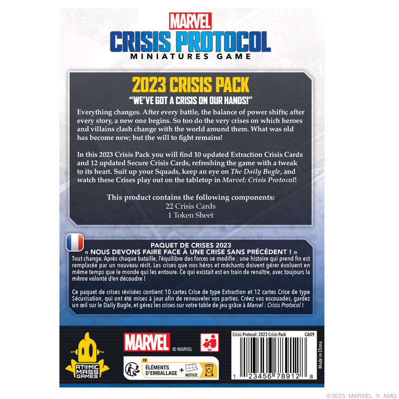 Load image into Gallery viewer, Marvel: Crisis Protocol - Crisis Card Pack 2023
