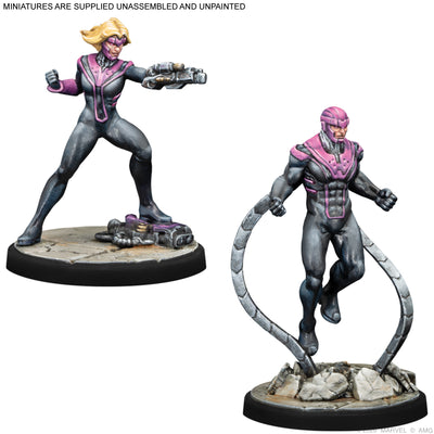 Asmodee Marvel: Crisis Protocol – Operation: Zero Tolerance – Pack De Cartes De Crise, 2 Personnages Prime Sentinel, Scénario Marvel – Jeu De Figurines 14 Ans, 2 Joueurs, 90 Min