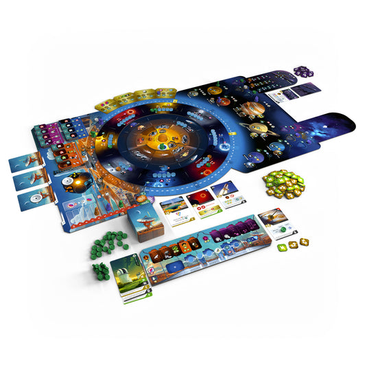 Seti Map SETI: Search for Extraterrestrial Intelligence Board Game – Asmodee USA