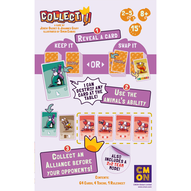 Asmodee Card Collect! Card Game – Asmodee USA