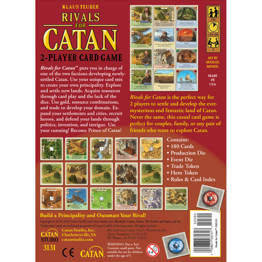 Rivals for CATAN Card Game Strategy Game for Kids and Adults Asmodee USA Rivals for CATAN Card Game Strategy Game for Kids and Adults Asmodee USA