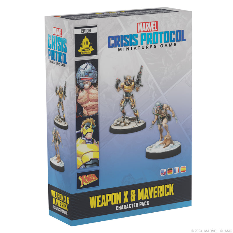 Load image into Gallery viewer, Marvel: Crisis Protocol - Weapon X &amp; Maverick
