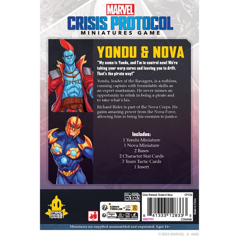 Load image into Gallery viewer, Marvel: Crisis Protocol - Yondu &amp; Nova
