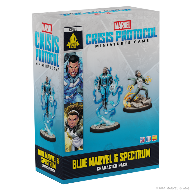 Load image into Gallery viewer, Marvel: Crisis Protocol - Blue Marvel &amp; Spectrum
