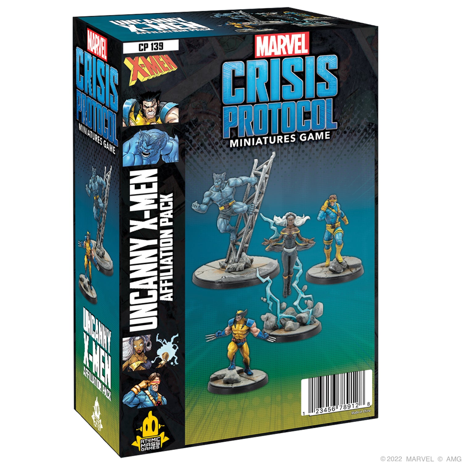 Marvel Crisis Protocol Uncanny X-Men Affiliation Pack – Asmodee North ...