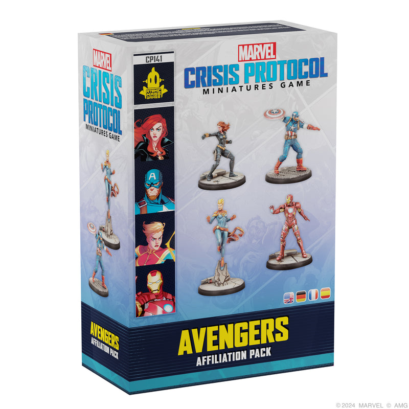Load image into Gallery viewer, Marvel: Crisis Protocol – Avengers Affiliation Pack
