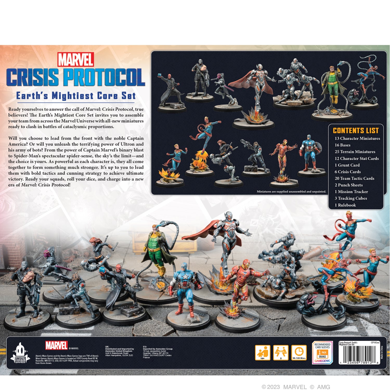 Marvel: Crisis Protocol Miniatures Game - Earth's Mightiest Core Set ...