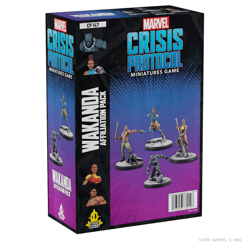 Load image into Gallery viewer, Marvel: Crisis Protocol - Wakanda Affiliation Pack
