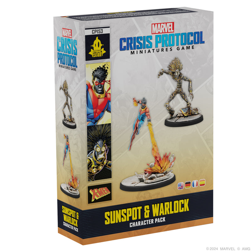 Load image into Gallery viewer, Marvel: Crisis Protocol – Sunspot &amp; Warlock
