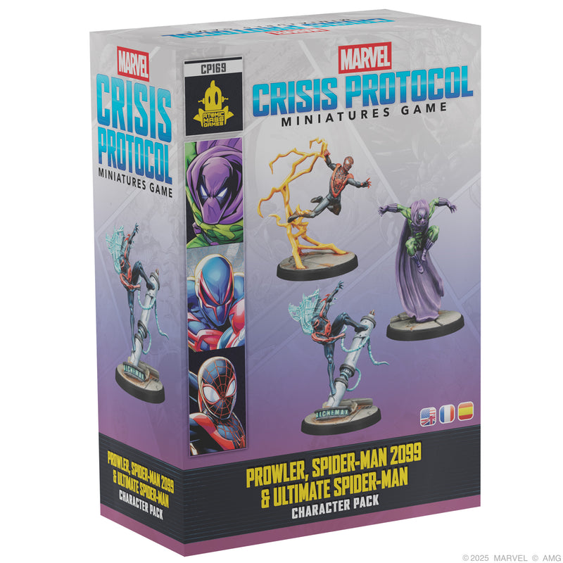 Load image into Gallery viewer, Marvel: Crisis Protocol - Prowler, Spider-Man 2099 &amp; Ultimate Spider-Man

