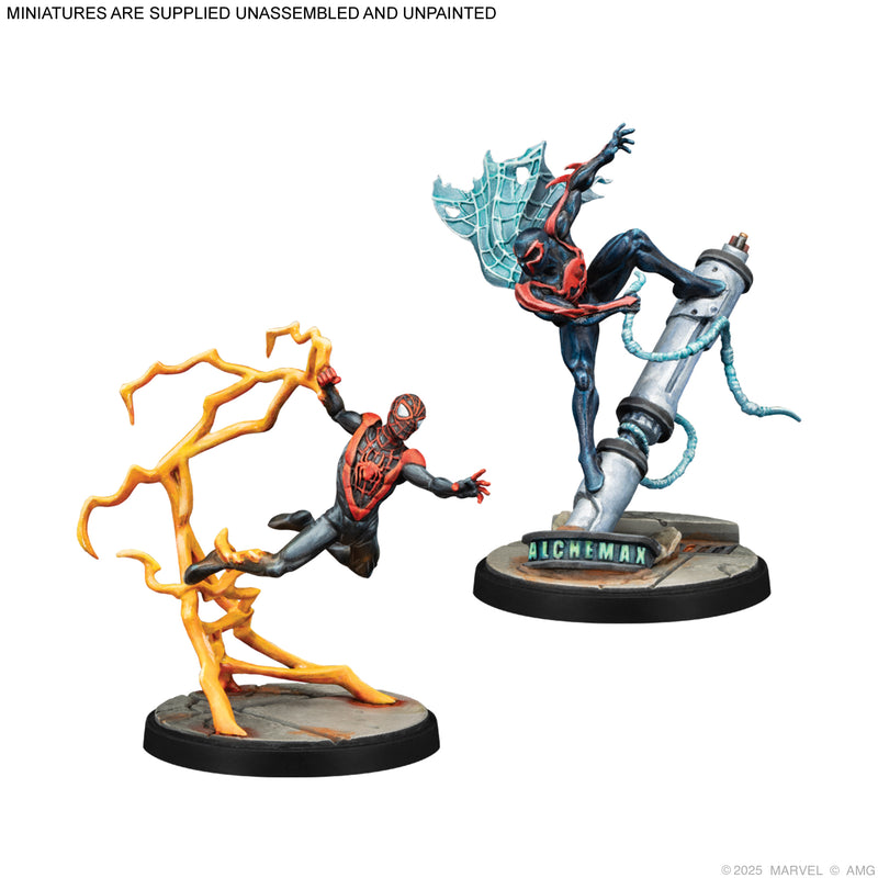 Load image into Gallery viewer, Marvel: Crisis Protocol - Prowler, Spider-Man 2099 &amp; Ultimate Spider-Man
