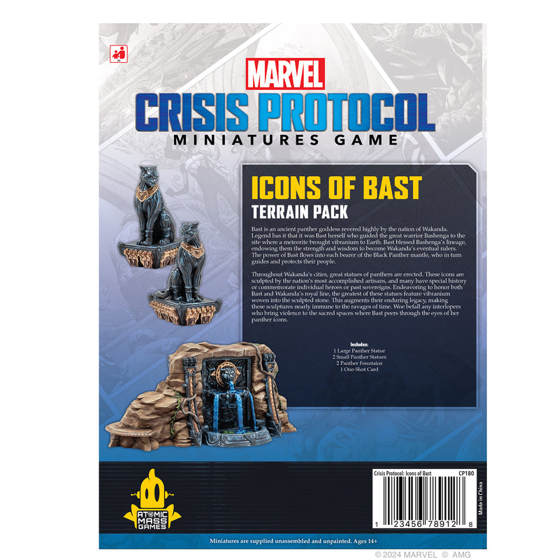 Load image into Gallery viewer, Marvel: Crisis Protocol - Icons of Bast Terrain Pack
