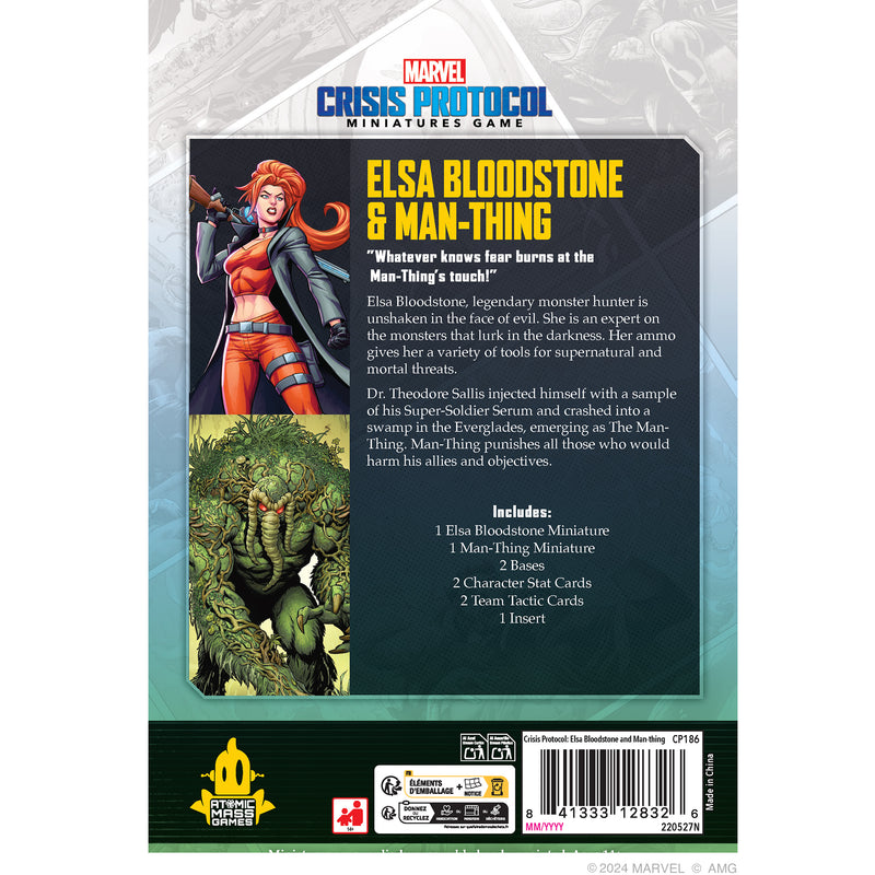 Load image into Gallery viewer, Marvel: Crisis Protocol - Elsa Bloodstone &amp; Man-Thing
