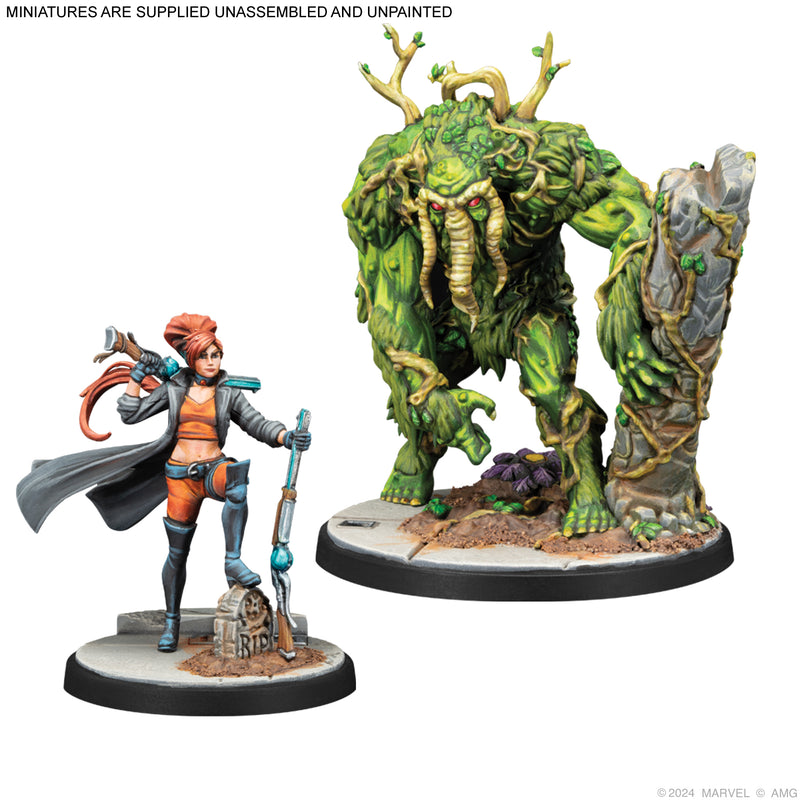 Load image into Gallery viewer, Marvel: Crisis Protocol - Elsa Bloodstone &amp; Man-Thing
